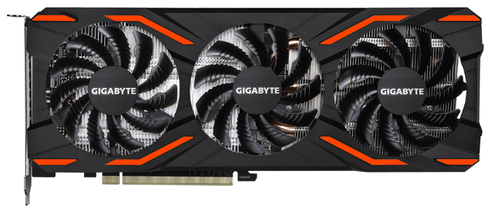 Видеокарта GIGABYTE P104-100 1607Mhz PCI-E 1.1 4096Mb 10010Mhz 256 bit