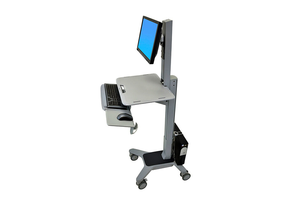 Мобильная стойка Мобильное рабочее место для монитора до 30quot; Ergotron WorkFit-C Single LD Sit-Stand Workstation (24-216-085)