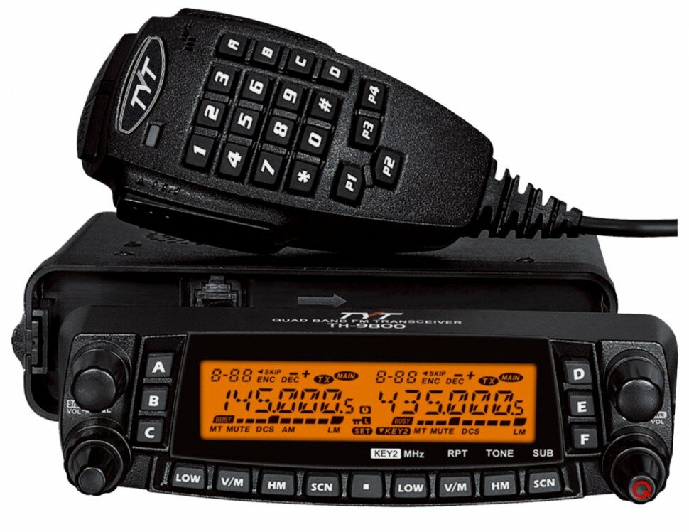 Автомобильная радиостанция TYT TH-9800 Plus, версия 1901A