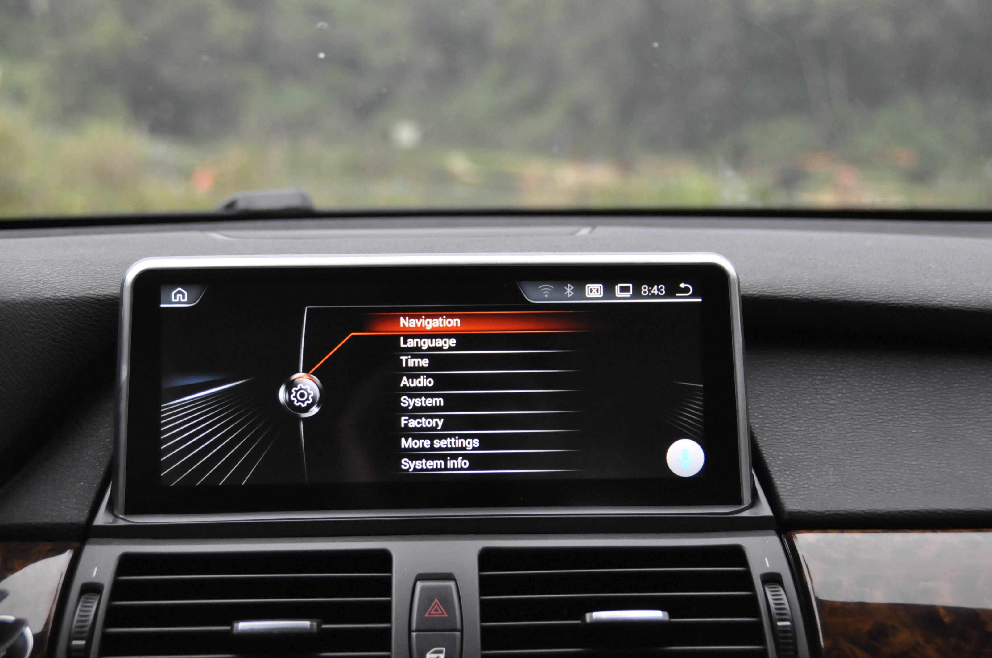 Radiola TC-8225 штатный монитор 10,2 дюйма на Android 8.1 для BMW X5,X6