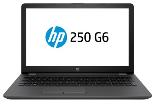 Ноутбук HP 250 G6 (3QL41ES) (Intel Celeron N3350 1100 MHz/15.6quot;/1366x768/4Gb/500Gb HDD/DVD-RW/Intel HD Graphics 500/Wi-Fi/Bluetooth/DOS)