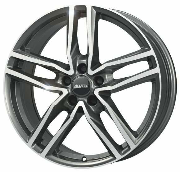 Колесный диск Alutec Ikenu 8x19/5x114.3 D70.1 ET40 Graphite Front Polished