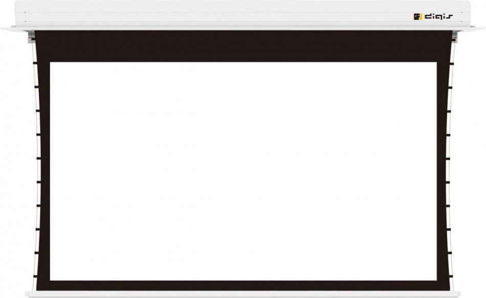 Моторизованный экран Digis Paramount DSIT-16917 MW, 16:9, 175quot;, 413x268 (387x218), RS232, ИК, пульт ДУ, триггер