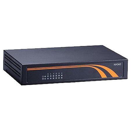 Компактная платформа для систем сетевой безопасности Axiomtek NA342-D4GI-3825-B-US w/o LBP