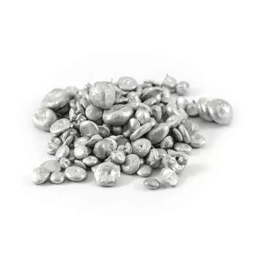 Алюминий гранулированный 1 мм Al99 ТУ 6-09-02-529-92