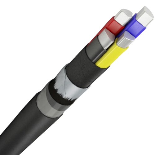 Силовые кабели с пластмассовой изоляцией 5x120x0.6 мм ВБбШв ГОСТ 16442-80