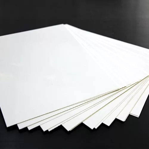 Белый сплошной листовой ПВХ 0.7x1000x1400 мм ZENOFOL-PRINT