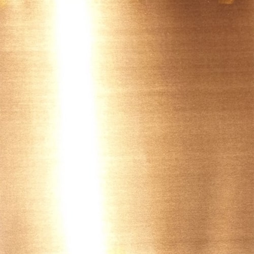 Золотой нержавеющий лист с покрытием нитрид титана 1000x2000x0.5 мм AISI 430