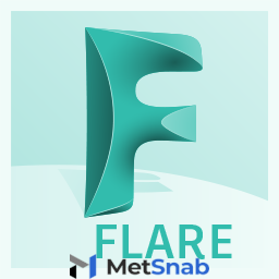 Autodesk Flare 2021 Commercial New Multi-user ELD Annual Subscription Арт.