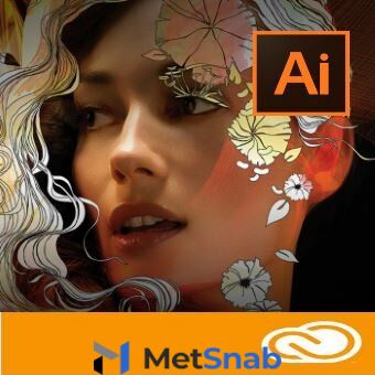 Подписка (электронно) Adobe Illustrator for enterprise 1 User Level 2 10-49, Продление 12 Мес.