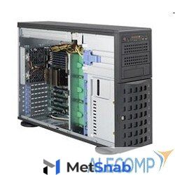 Supermicro SuperChassis 4U 745TQ-R800B/ no HDD(8)LFF/ 3x 5.25/ 7xFH/ 2x800W(13.68" x 13")/ Backplane 8xSATA/SAS CSE-745TQ-R800B