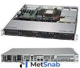 Сервер SuperMicro 1U SATA SYS-5019P-MTR