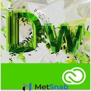 Подписка (электронно) Adobe Dreamweaver CC for teams 12 Мес. Level 2 10-49 лиц. Education Named