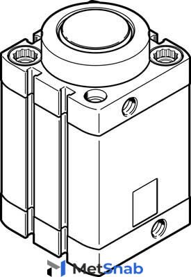 Стопорный цилиндр Festo DFSP-50-30-DS-PA