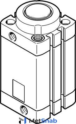 Стопорный цилиндр Festo DFSP-40-20-DS-PA