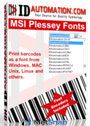 IDAutomation MSI/Plessey Fonts Single Developer License Арт.