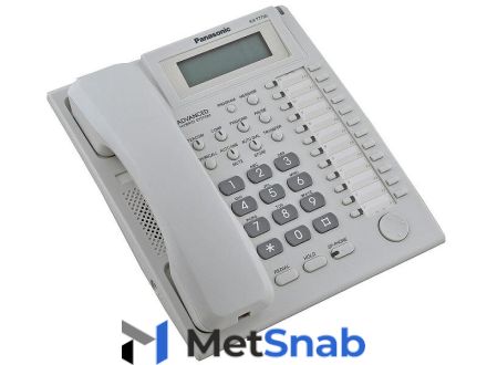 Системный телефон PANASONIC KX-T7735RU белый