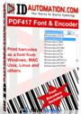 IDAutomation PDF417 Font & Encoder Advantage Package Single Developer License Арт.