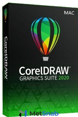 Право на использование (электронно) Corel CorelDRAW Graphics Suite 2020 Single User Business License (MAC)