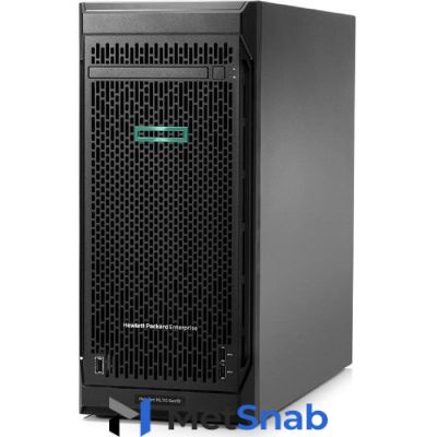 Сервер ProLiant ML110 Gen10 Silver 4110 HotPlug Tower(4.5U)/Xeon8C 2.1GHz(11Mb)/1x16GbR1D_2666/S100i(ZM/RAID 0/1/10/5)/noHDD(8/16up)SFF/ noDVD/iLOstd/2NHPFan/2x1GbEth/1x800W(2up) P03687-425