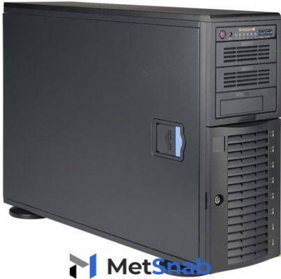 Серверная платформа 4U Supermicro SYS-7049A-T (2x3647, C621, 16xDDR4, 8x3.5" HS, 2x1GE, 1200W)