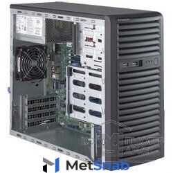 Supermicro SuperServer Mid-Tower SYS-5039D-i CPU 1 E3-1200v5 noHS no memory 4 on board RAID 0 1 5 10 internalHDD 4 LFF 2xGE 3xFH 1x300W Gold no Backplane