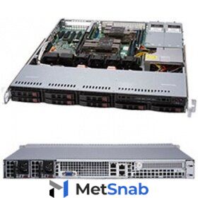 Серверная платформа Supermicro SuperServer 1U 1029P-MTR noCPU(2)Scalable/TDP 70-140W/ no DIMM(8)/ SATARAID HDD(8)SFF/ 2xGbE/1xFH, M2/ 2x600W