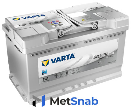 Аккумулятор VARTA Silver Dynamic AGM F21 (580 901 080)