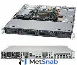 Серверная платформа Supermicro SYS-5019S-MR