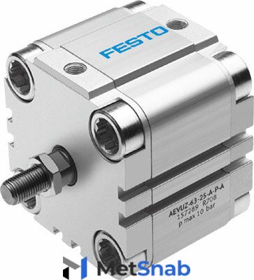 Компактный цилиндр Festo AEVUZ-32-5-A-P-A