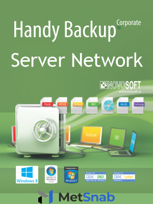 Novosoft Handy Backup Server Network + 20 Сетевых агентов для ПК + 3 Сетевых агента для Сервера (HBSN20AG3AGS)