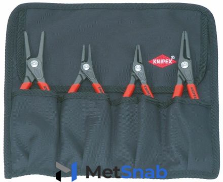 Набор прецизионных щипцов для стопорных колец, Knipex 00 19 57