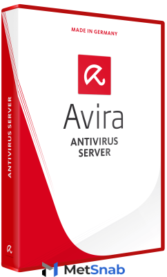 Avira Antivirus Server 12 месяцев 8 узлов сети