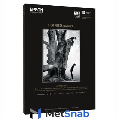 42320 Матовая фотобумага EPSON Fine Art Paper Hot Press Natural A3+ (25л., 330 г/м2)