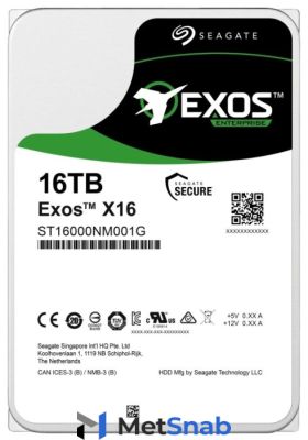 Жесткий диск Seagate Exos X16 16 TB ST16000NM001G