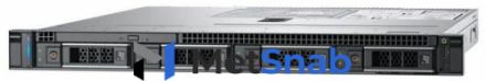 Сервер Dell PowerEdge R340 1U/4LFF/1xE-2124 (4c/3.3 GHz/71`W)/noMemory/H330/noHDD/2xGE/1x350W/iDRAC9 Exp/DVDRW/Bezel/Static Rails/noCMA