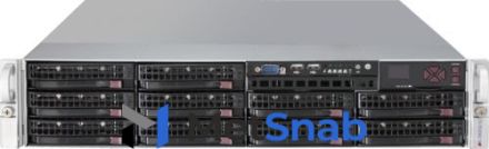 Серверная платформа 2U Supermicro SYS-6029P-WTRT (2x3647, C621, 12xDDR4, 12x3.5" HS, 2x10GE, 2x1200W,Rail)