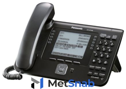 VoIP-телефон Panasonic KX-UT248 черный