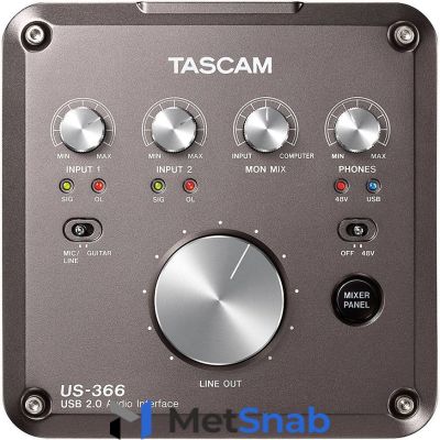 Внешняя звуковая карта Tascam US-366