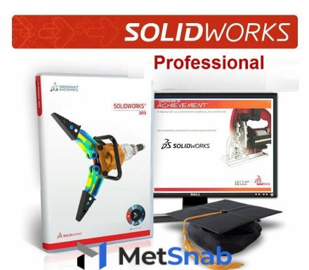 Программное обеспечение Dassault Systemes SOLIDWORKS Professional Term License