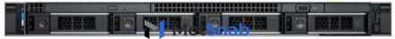 Сервер Dell PowerEdge R440 210-ALZE_bundle236 Silver 4216 (2.1GHz, 16C), No Memory, No HDD (up to 4x3.5"), PERC H730P+/2GB int, Riser 1FH, DVD-RW, Int