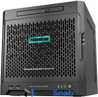 Сервер HPE ProLiant MicroServer Gen10 X3421 NHP UMTower/Opteron4C 2.1GHz(2MB)/1x8GbU1D_2400/Marvell88SE9230(SATA/ZM/RAID 0/1/10)/noHDD(4)LFF/ 2xPCI3.0/noDVD/ClearOS/2x1GbEth/PS200W(NHP) P04923-421