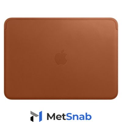 Кожаный чехол для MacBook APPLE 12 дюймов, золотисто-коричневый цвет (MQG12ZM/A)