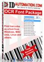 IDAutomation OCR-A & OCR-B Fonts Single Developer License Арт.