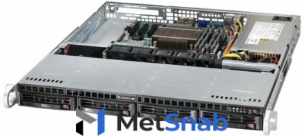 SYS-5019S-M2 Серверная платформа SuperMicro raid 1x350w