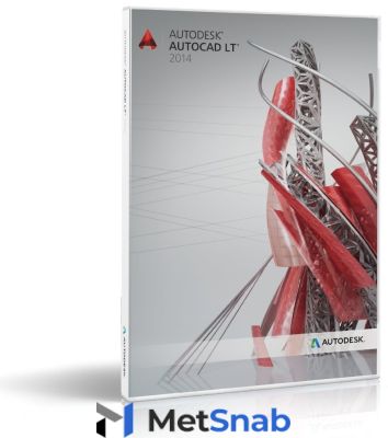 Autodesk AutoCAD LT 2014 Commercial New SLM DVD ML03