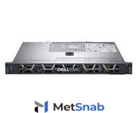 Сервер DELL PowerEdge R340 (R340-7686-01) 1U/ 4LFF/ 1xE-2124 (4c, 3.3 GHz, 71`W)/ noMemory / H330/ noHDD / 2xGE/ 1x350W/ iDRAC9 Exp/ DVDRW/ Bezel / Static Rails/ noCMA/ 3YBWNBD