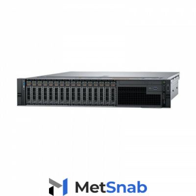 Сервер Dell PowerEdge R740 2U 2xGold 6134/32Гб/1.2Тб SAS 10k/H730P+/noODD/iDRAC9Ent/2xRPS750W/3YPSNBD