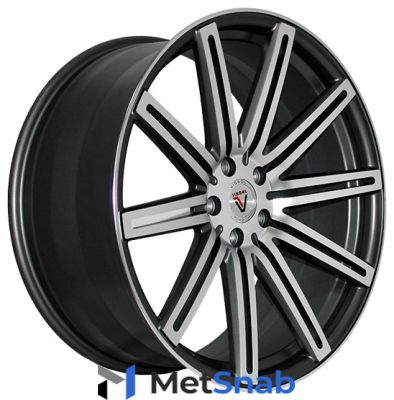 Колесный диск Vissol V-004 10.5x20/5x112 D66.6 ET42 Matte Graphite Machined