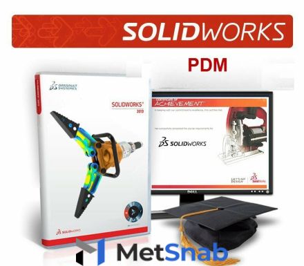 Программное обеспечение Dassault Systemes SOLIDWORKS PDM Professional CAD Editor Term License